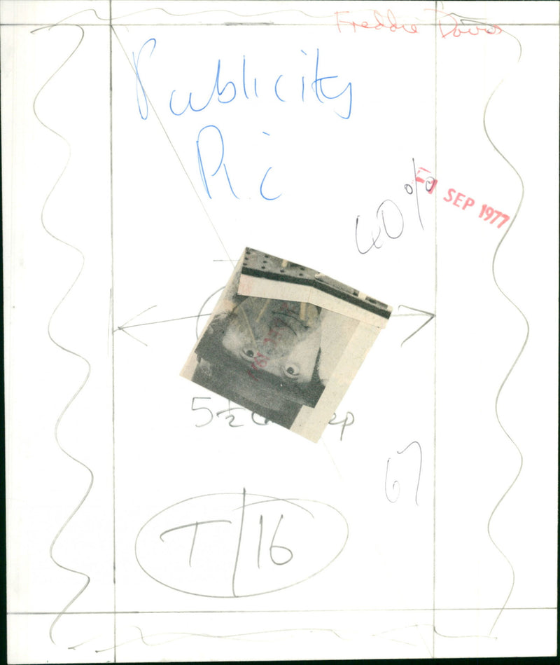 Freddie Davies - Vintage Photograph