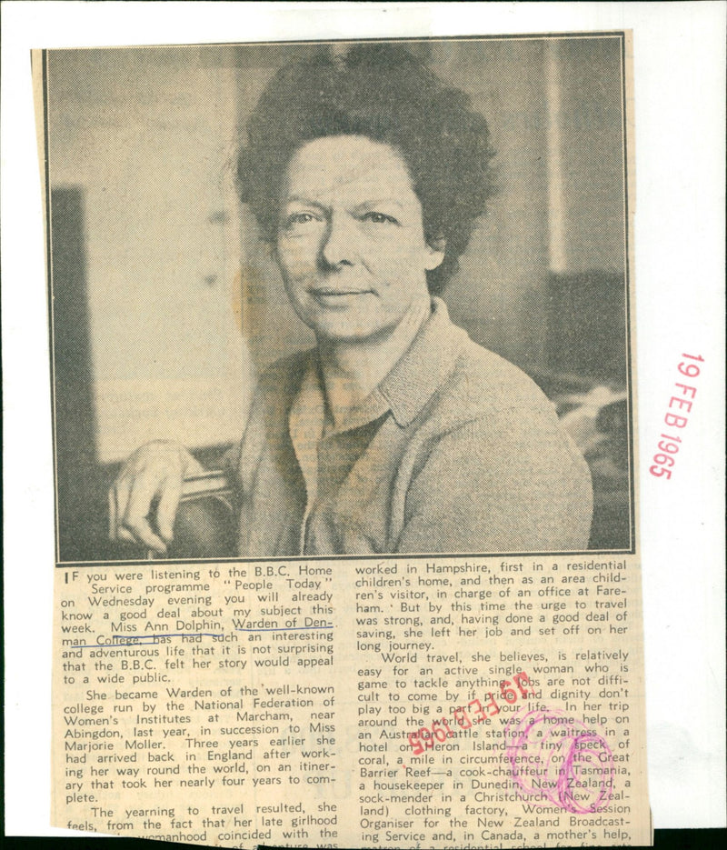 Ann Dolphin - Vintage Photograph