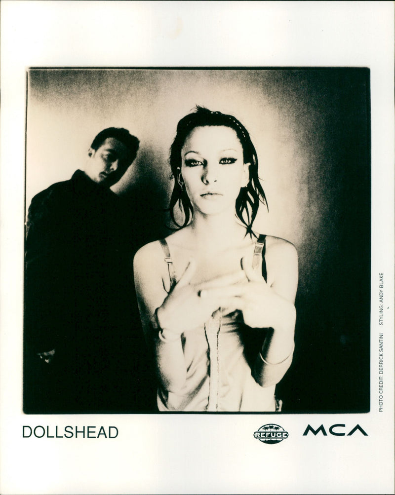 Dollshead - Vintage Photograph
