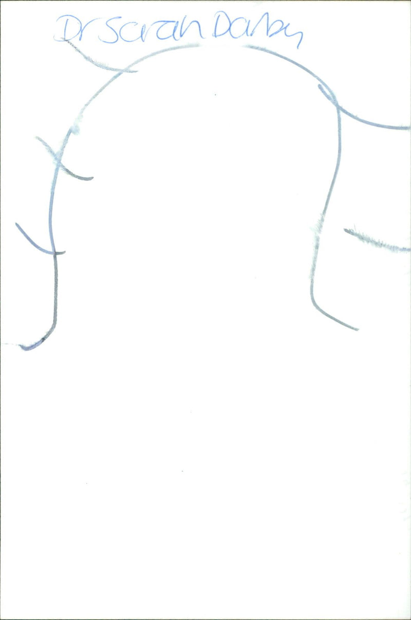 Dr. Sarah Darby - Vintage Photograph