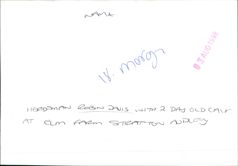 robin davis - Vintage Photograph