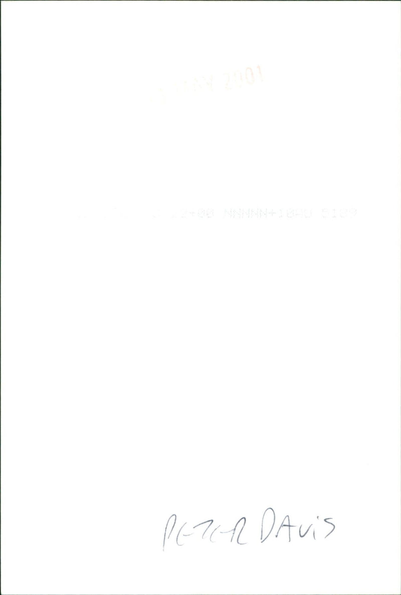 Peter Davis - Vintage Photograph