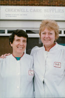 Penny Davis and June Bull - Vintage Photograph