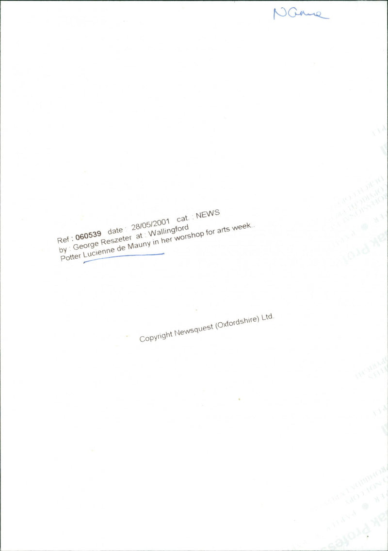 Lucienne de Mauny - Vintage Photograph