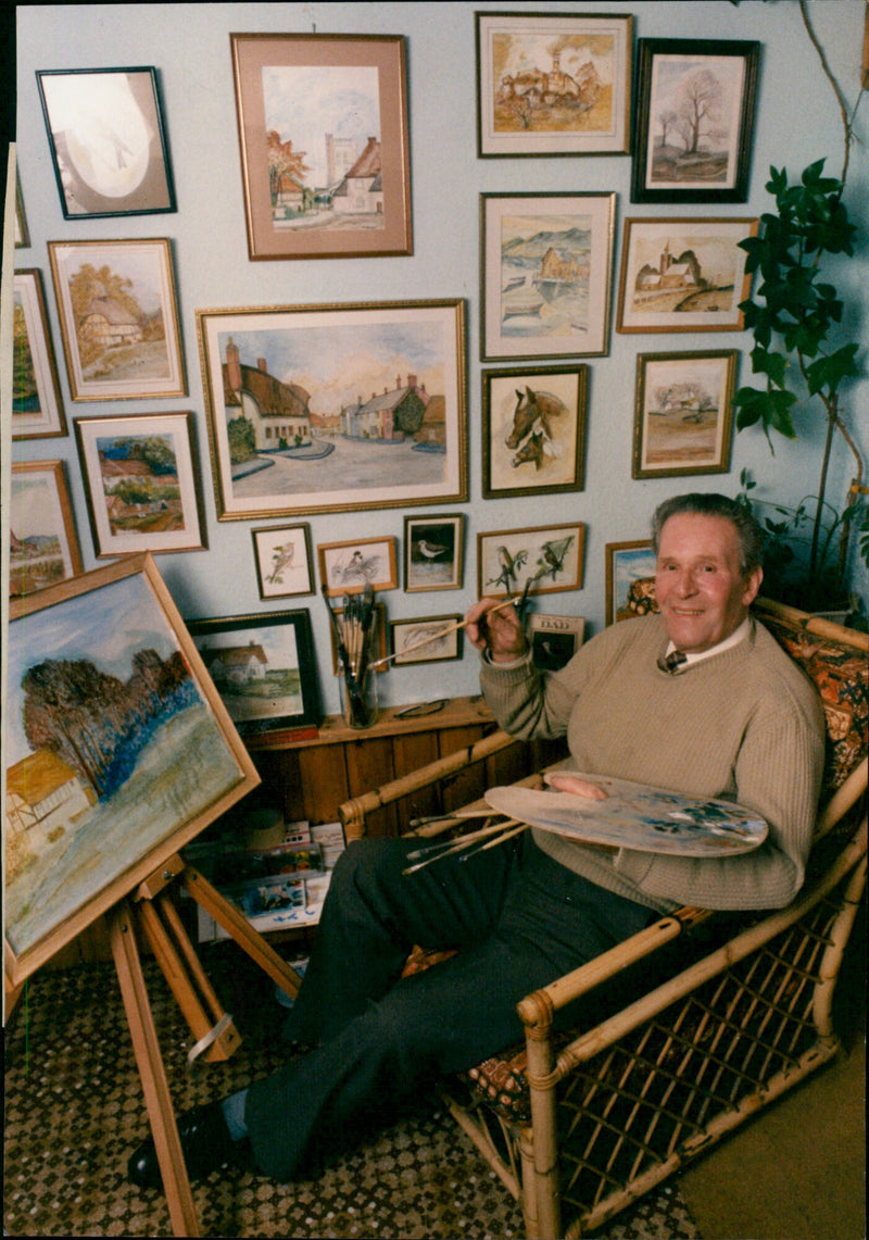 Alf Wright - Vintage Photograph