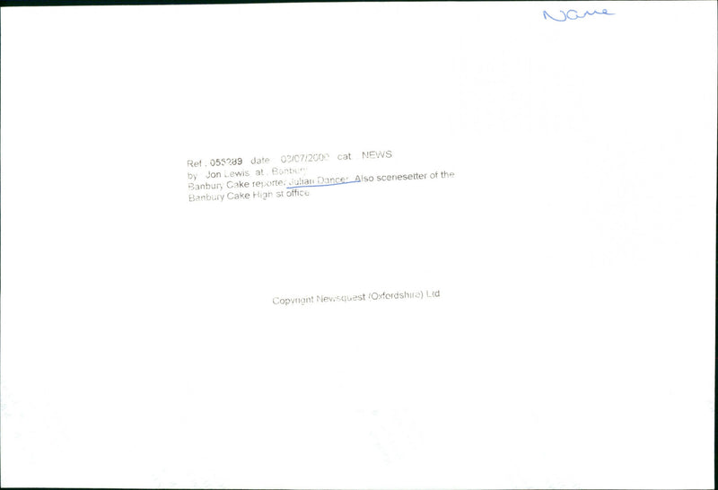 Julian Dancer - Vintage Photograph