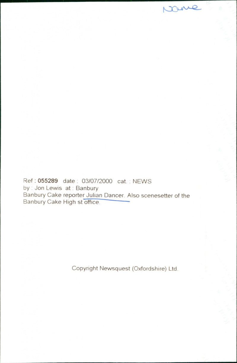 Julian Dancer - Vintage Photograph