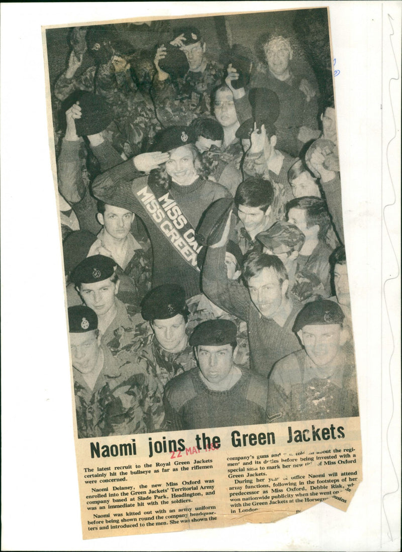 Naomi Delaney - Vintage Photograph