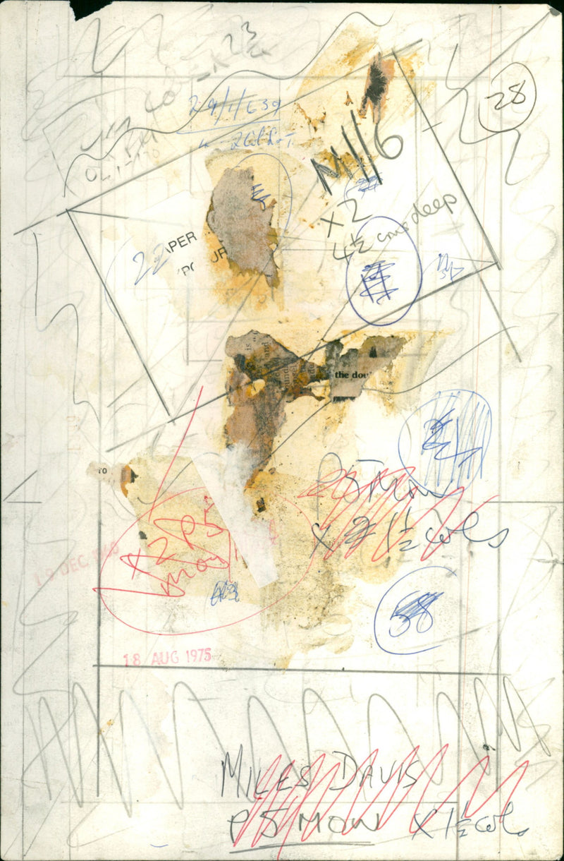 Miles Davis - Vintage Photograph