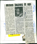 Miles Davis - Vintage Photograph