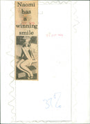 Naomi Delaney - Vintage Photograph