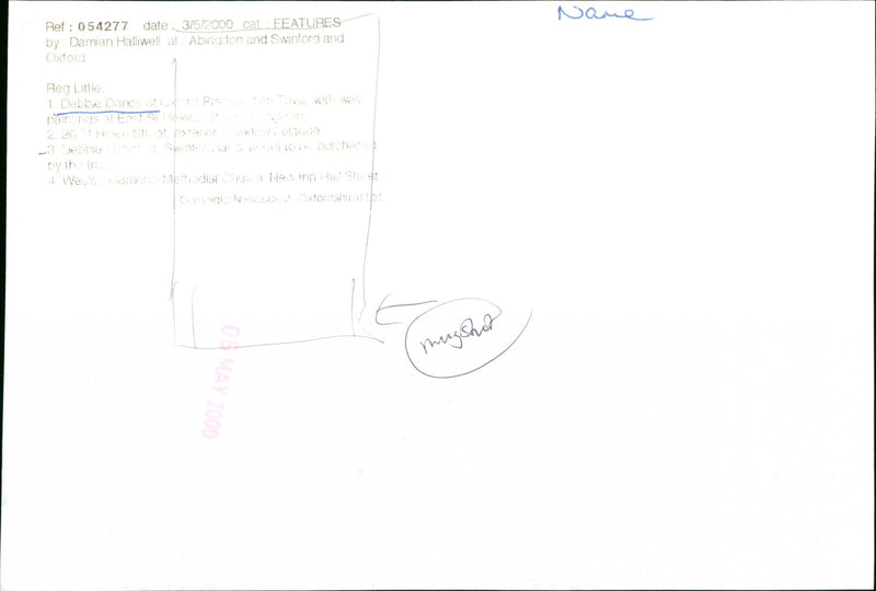 Debbie Dance - Vintage Photograph