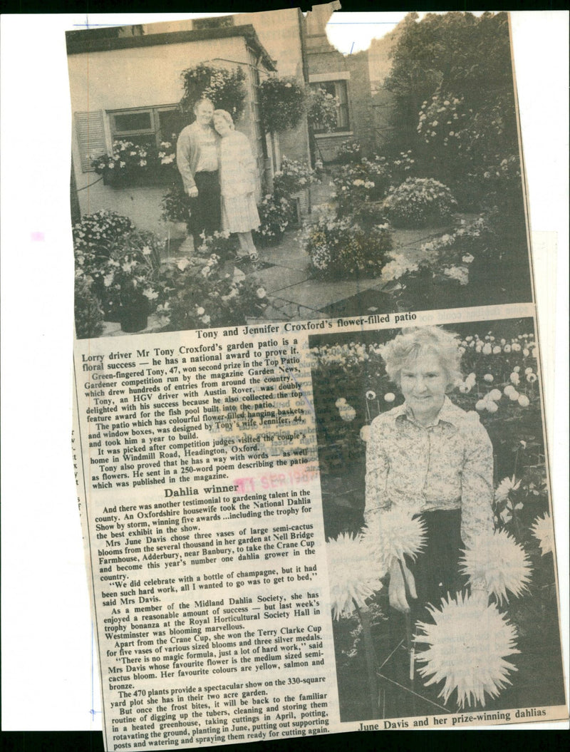 June Davis - Vintage Photograph