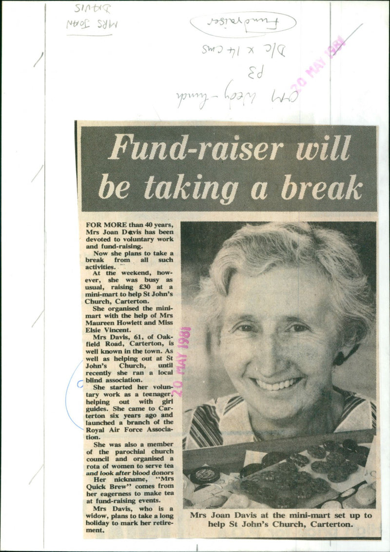 Joan Davis - Vintage Photograph