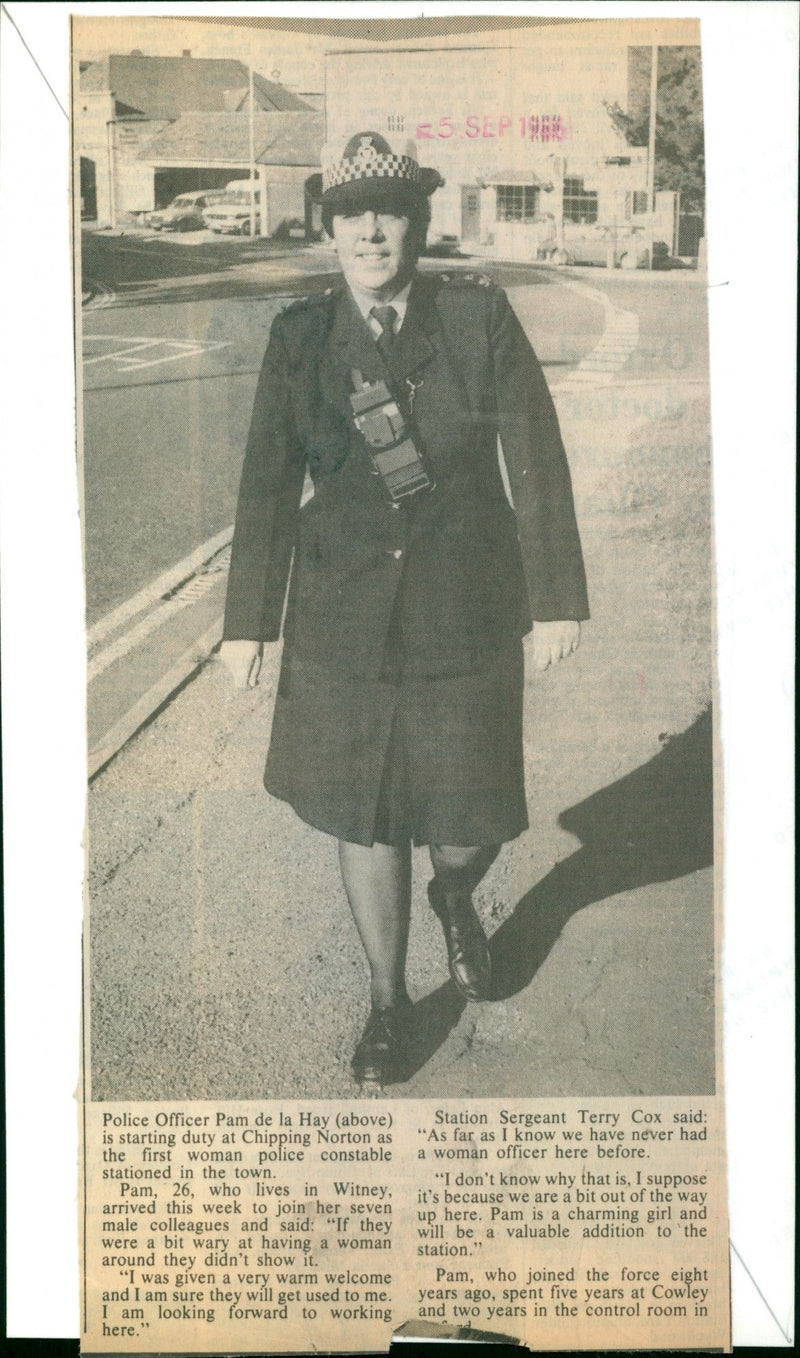 Pam de la Hay - Vintage Photograph