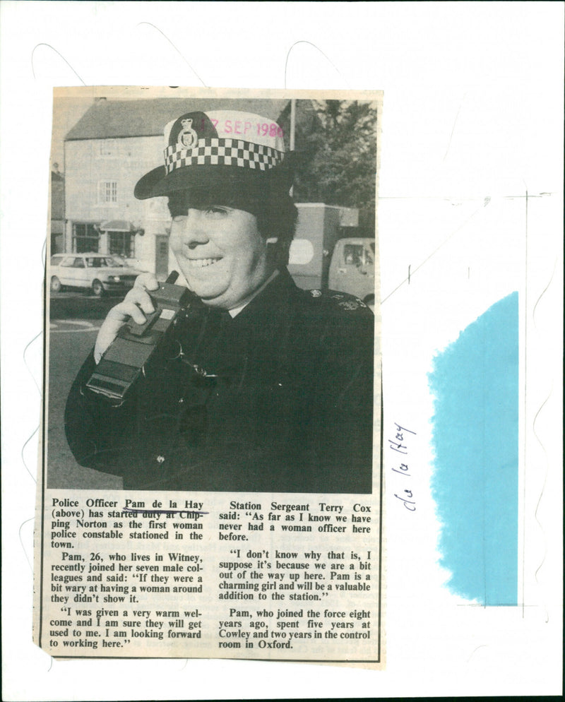 Pam de la Hay - Vintage Photograph