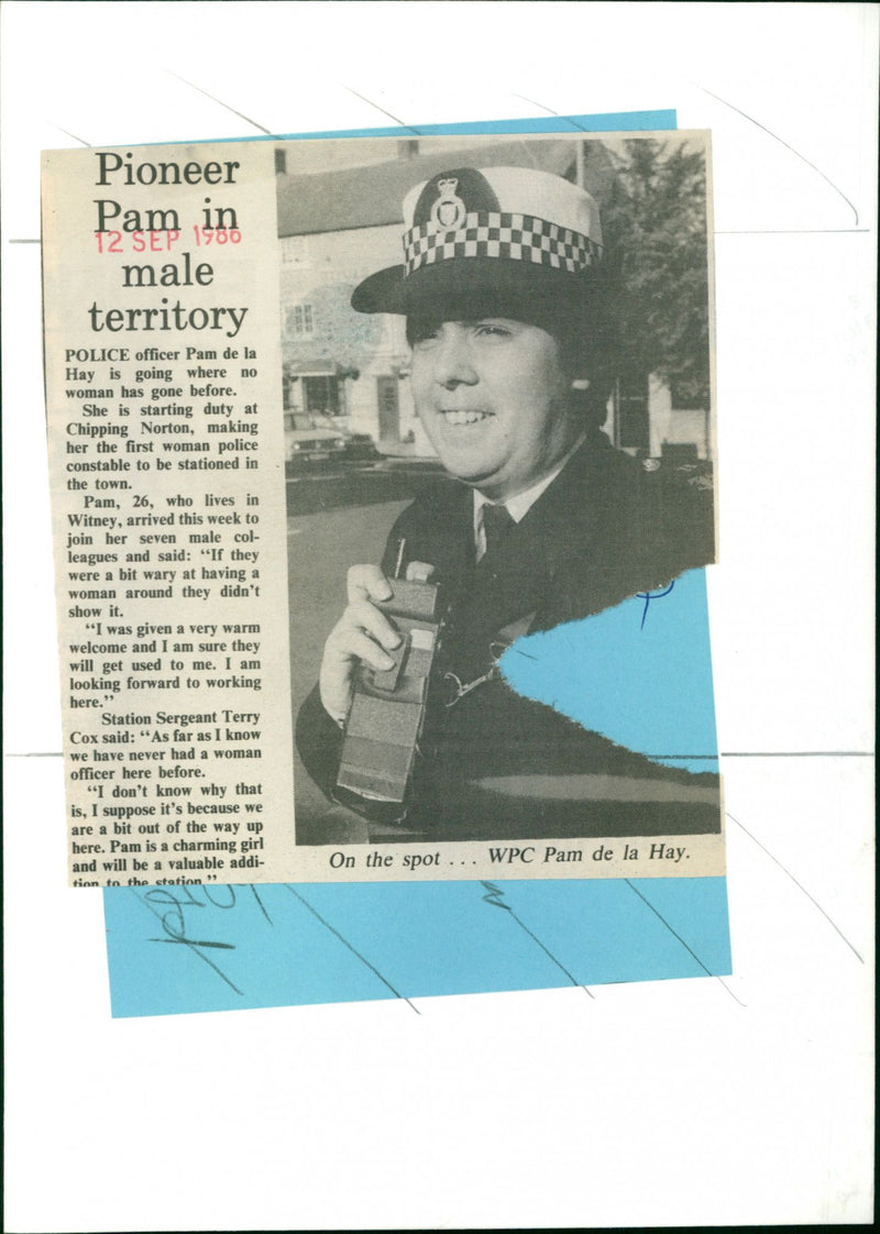 Pam de la Hay - Vintage Photograph