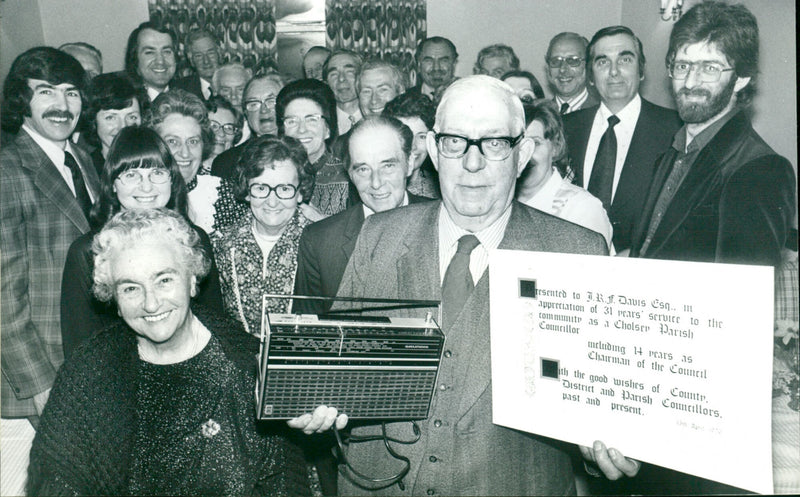 J.R.F. Davis - Vintage Photograph