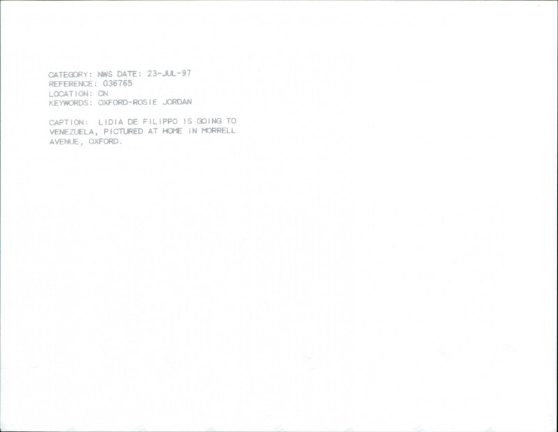 Lidia de Filippo - Vintage Photograph