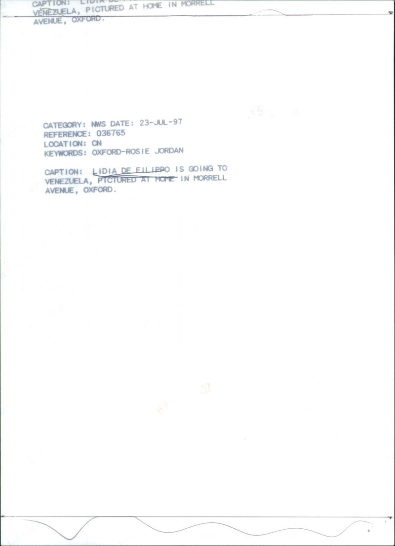 Lidia de Filippo - Vintage Photograph