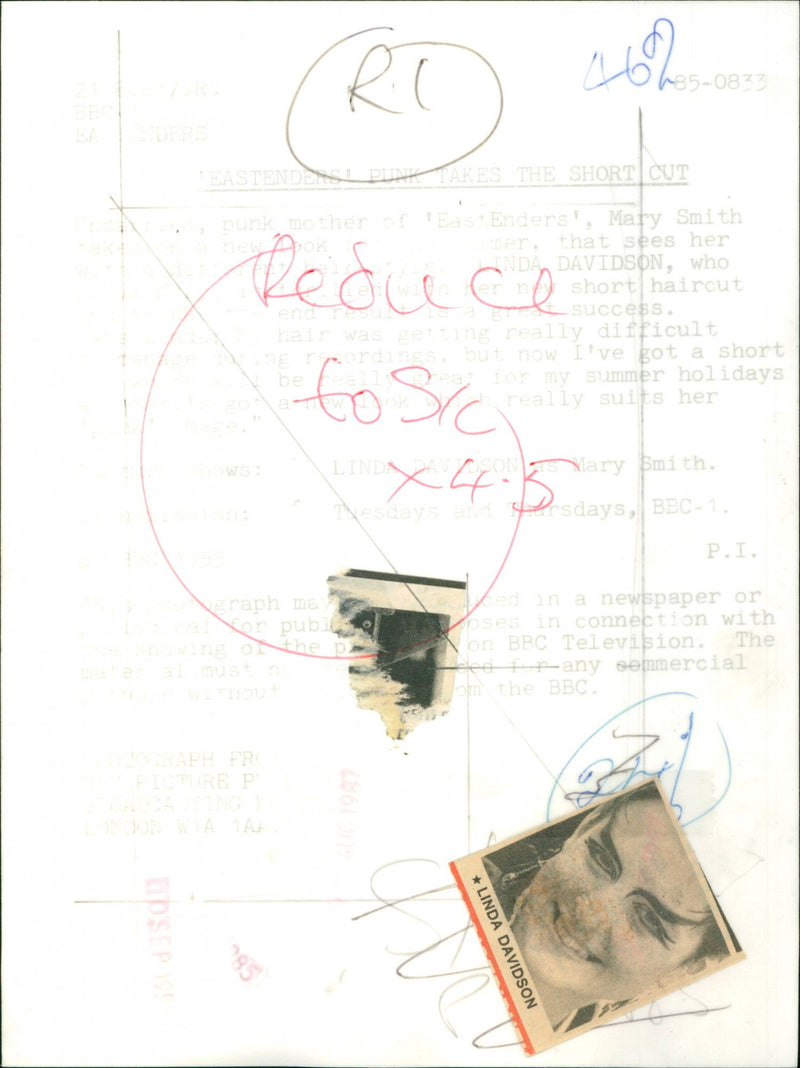 Linda Davidson - Vintage Photograph