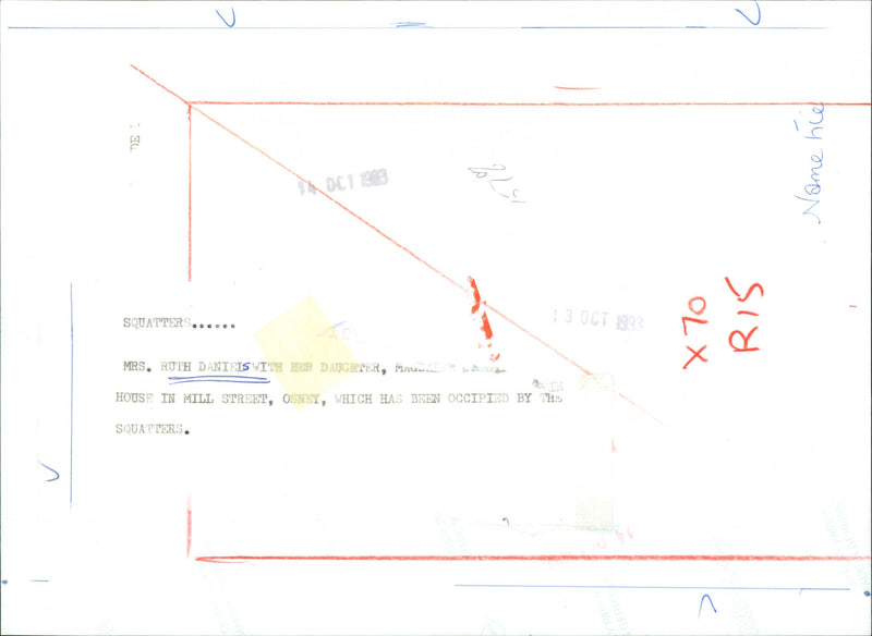 Ruth Daniels - Vintage Photograph