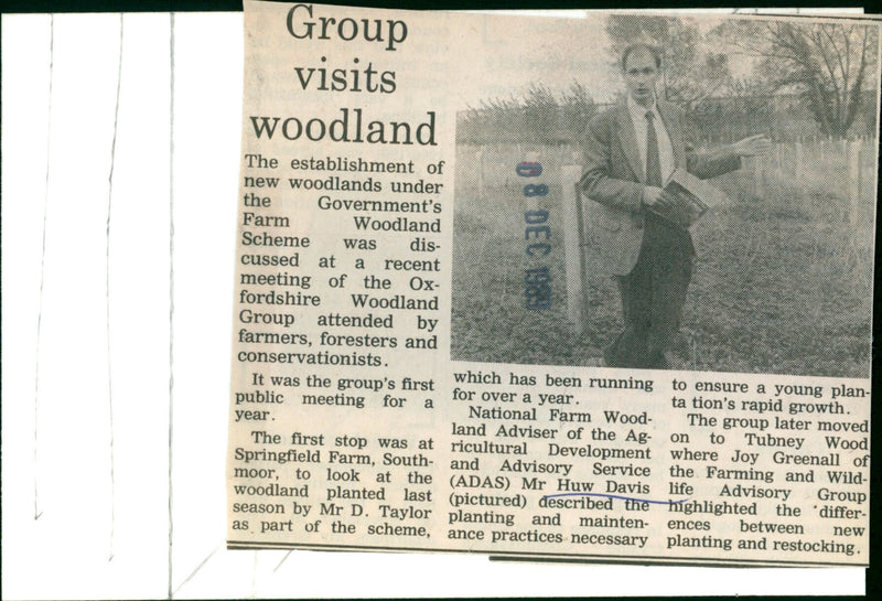 Huw Davis - Vintage Photograph