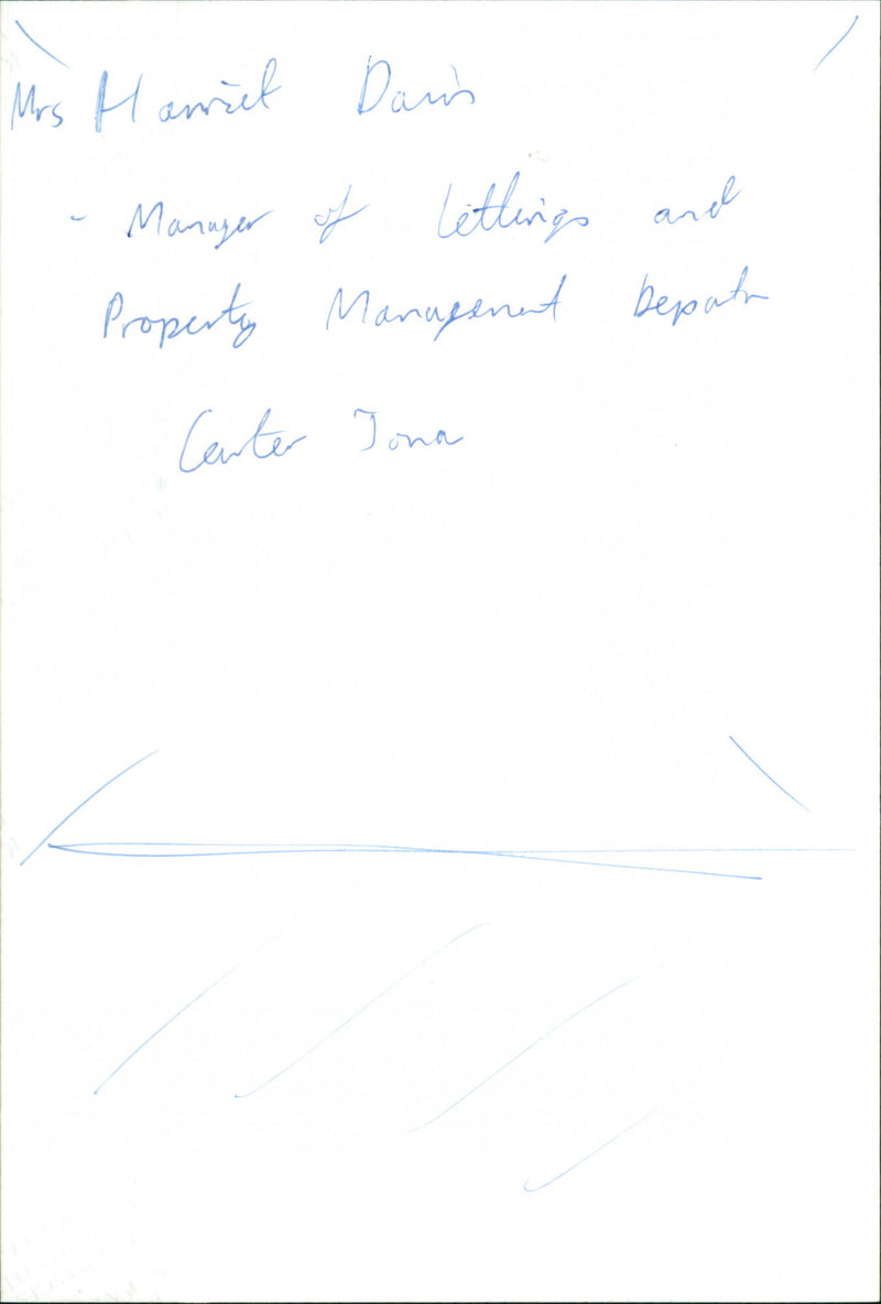 Harriet Davis - Vintage Photograph