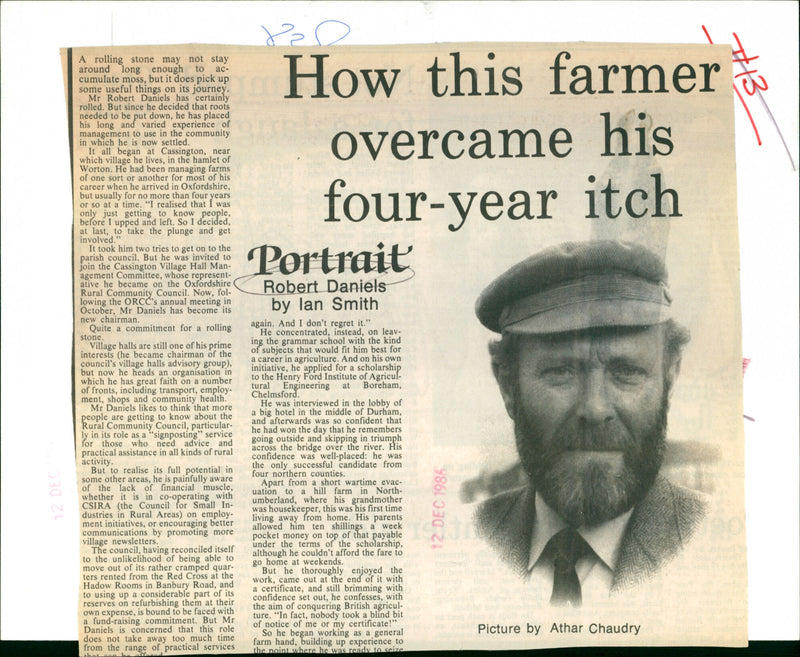 Robert Daniels - Vintage Photograph