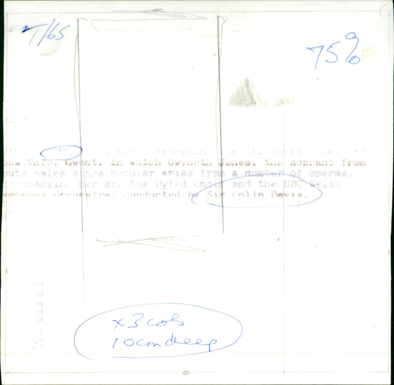 Colin Davis - Vintage Photograph