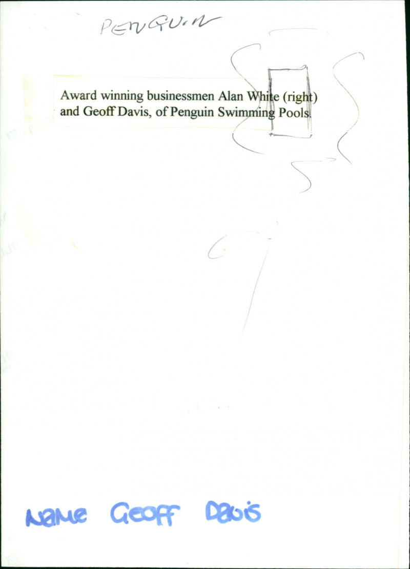 Geoff Davis - Vintage Photograph