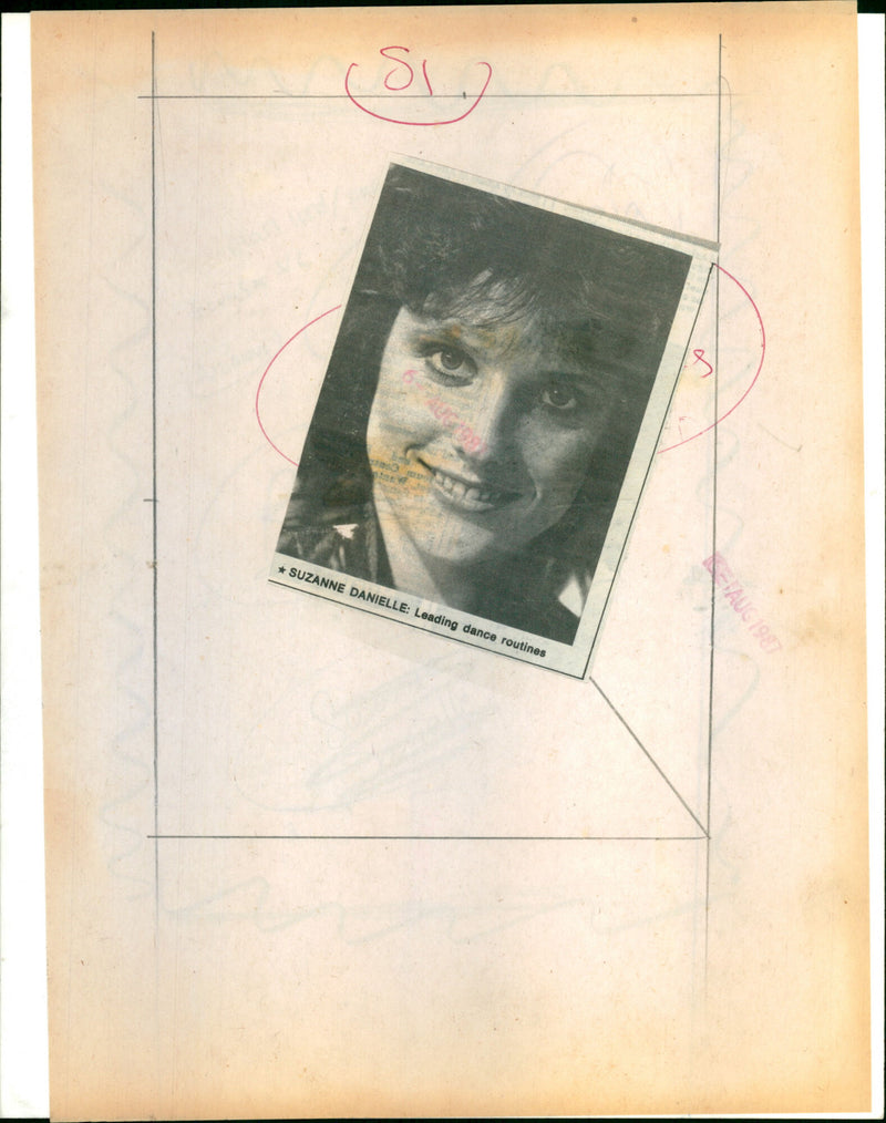 Suzanne Danielle - Vintage Photograph