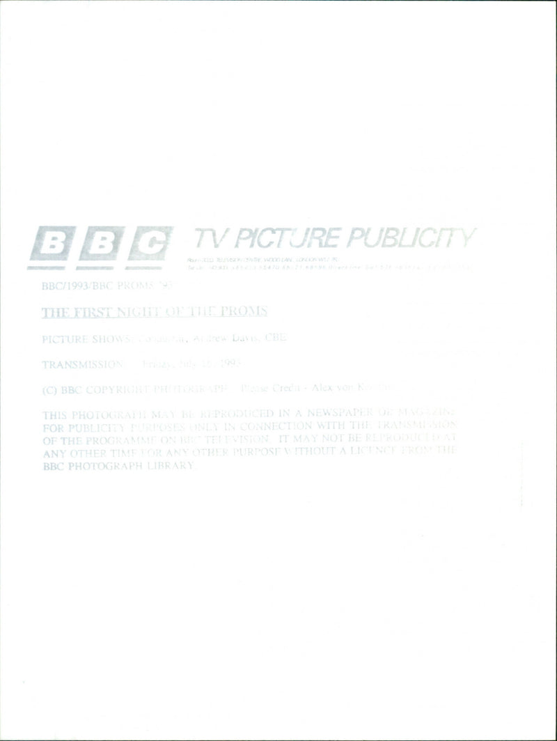 Andrew Davis - Vintage Photograph