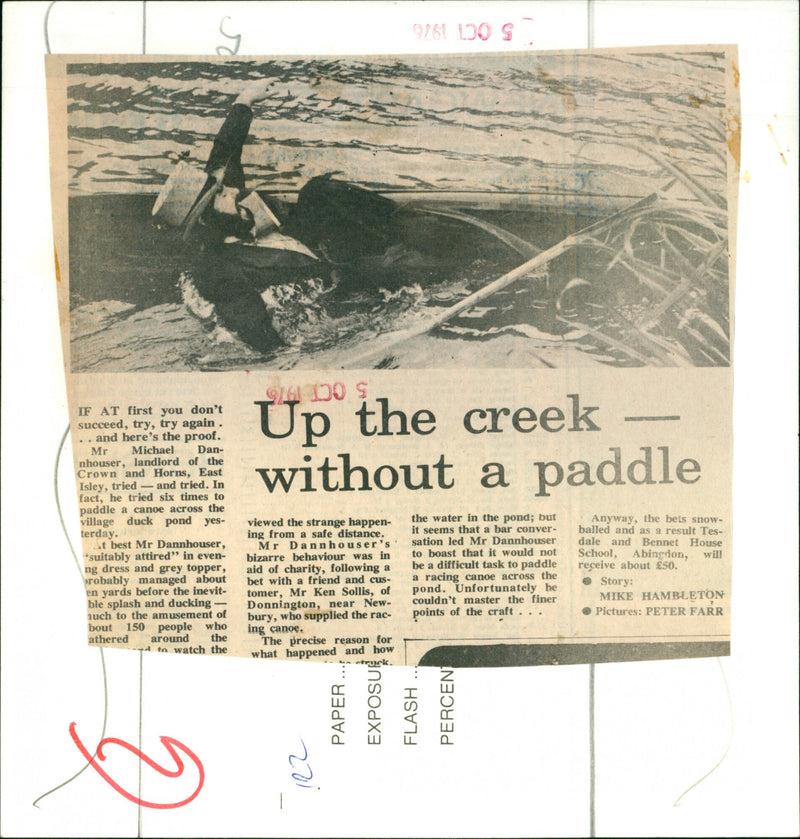 Michael Dannhouser - Vintage Photograph