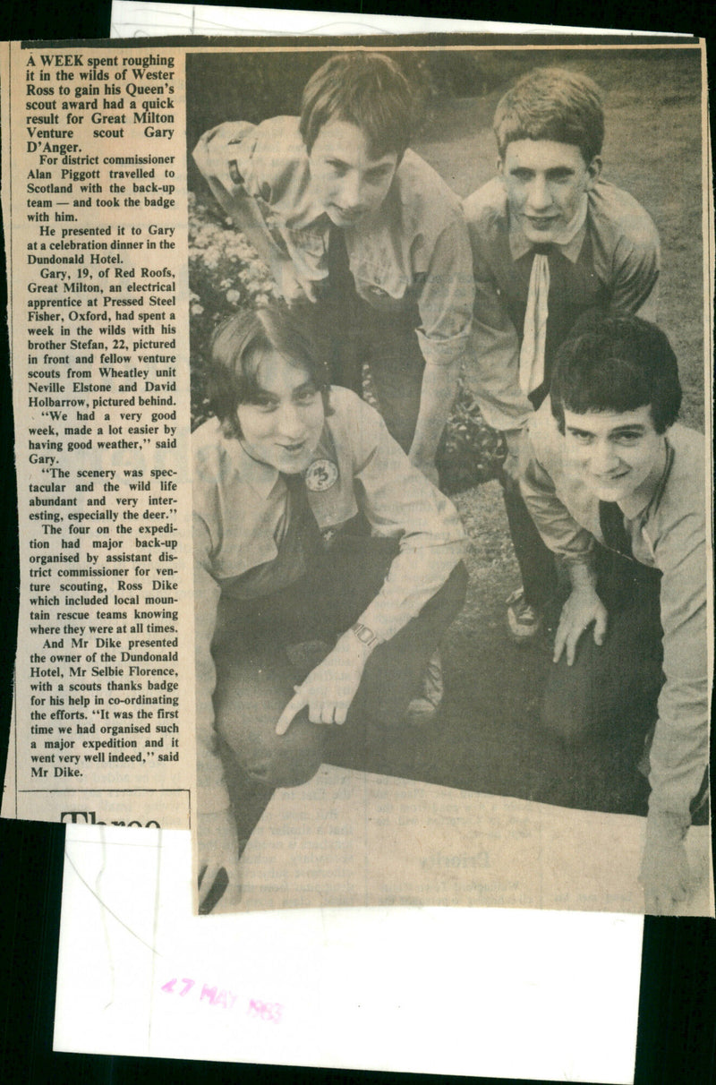 Gary D'Anger - Vintage Photograph