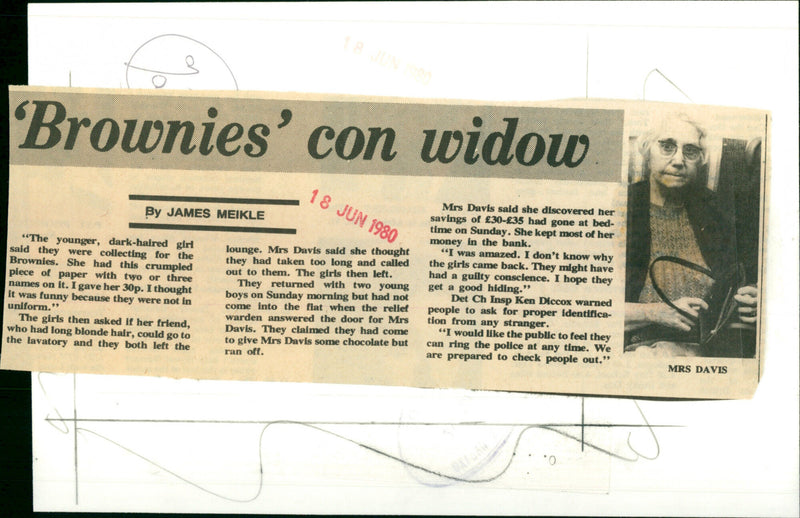 Ethel Davis - Vintage Photograph