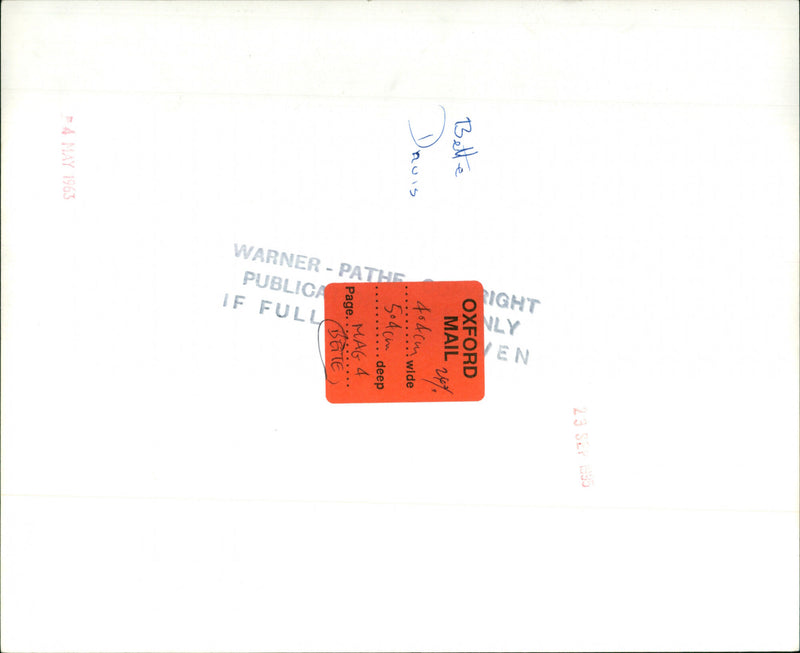 Bette Davis - Vintage Photograph