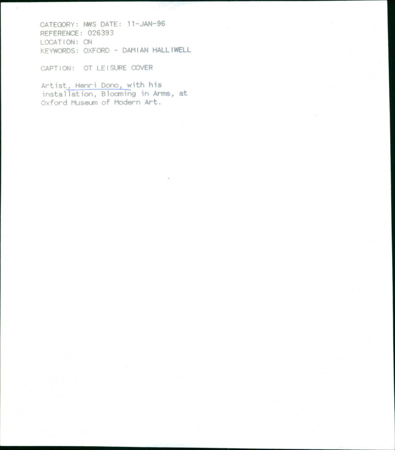 Henri Dono - Vintage Photograph