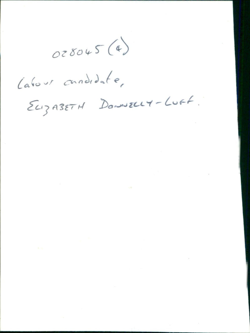 Elizabeth Donnelly - Vintage Photograph