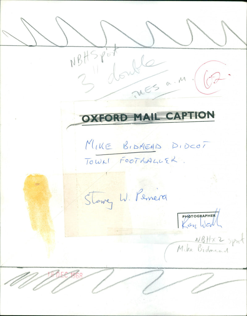 Mike Bidmead - Vintage Photograph