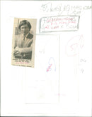 Jonathan Dimbleby filming an episode of Just Another Day in Manchester. - Vintage Photograph