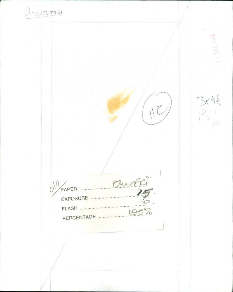 Jason Donovan - Vintage Photograph