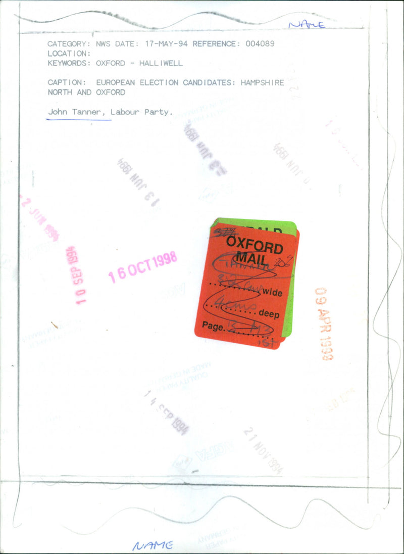 John Tanner - Vintage Photograph