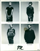 Musicians Andy Partridge, Barry Andrews, and Colin Moulding from the band XTC - Vintage Photograph