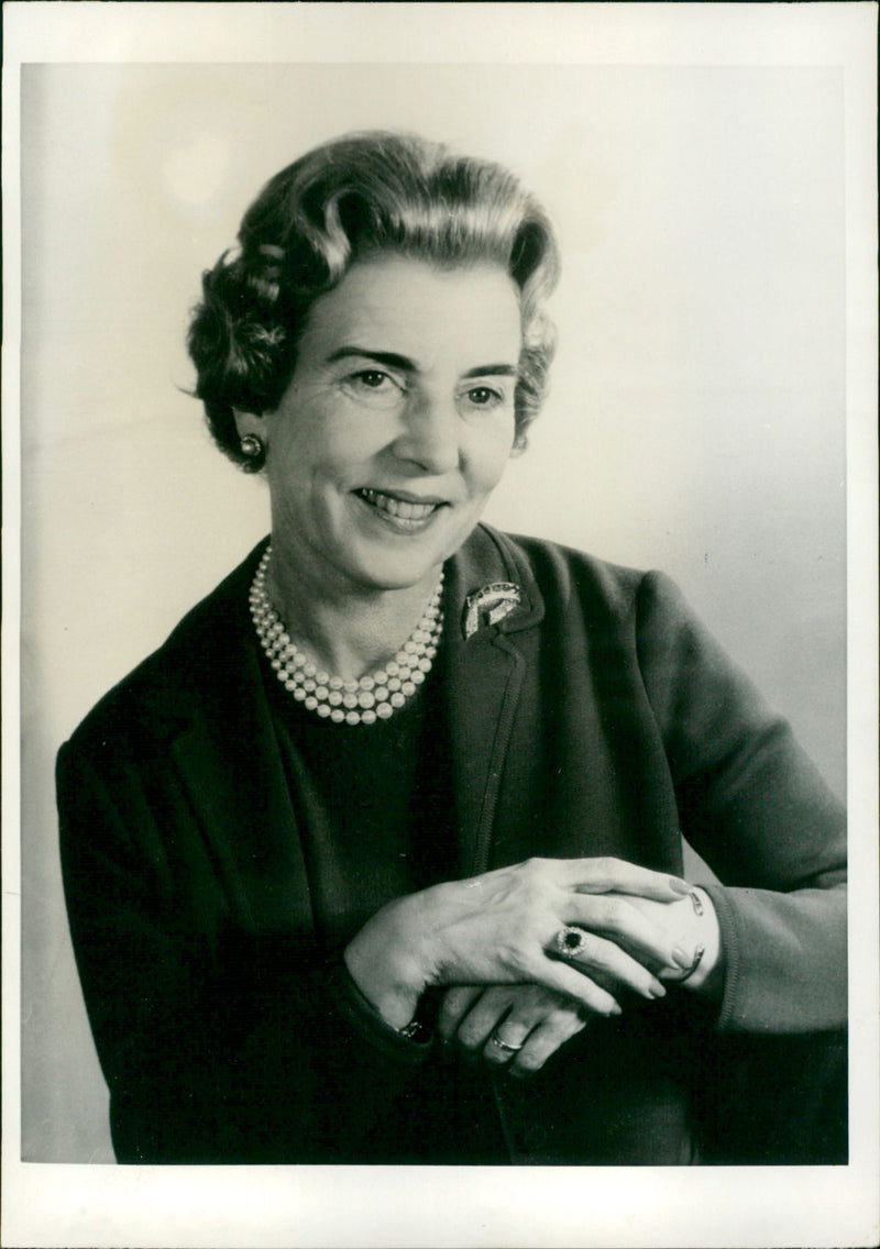 Queen Ingrid - Vintage Photograph