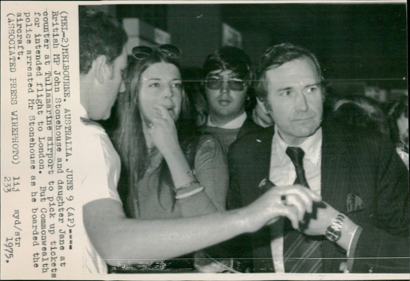 John Stonehouse - Vintage Photograph