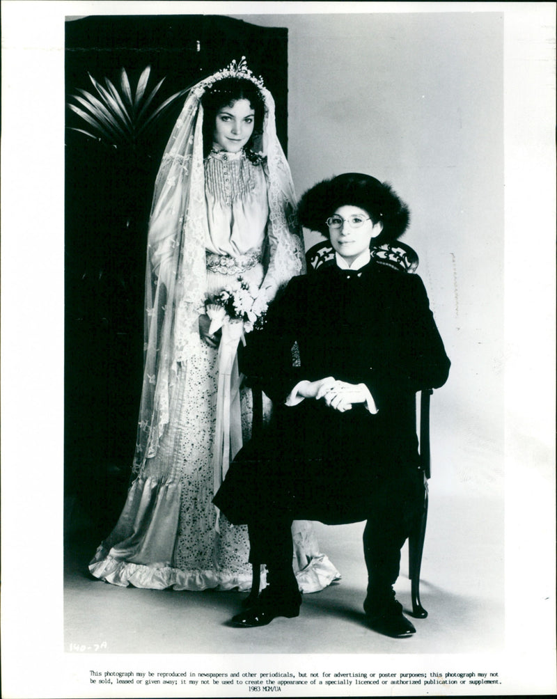 Barbra Streisand and Amy Irving - Vintage Photograph