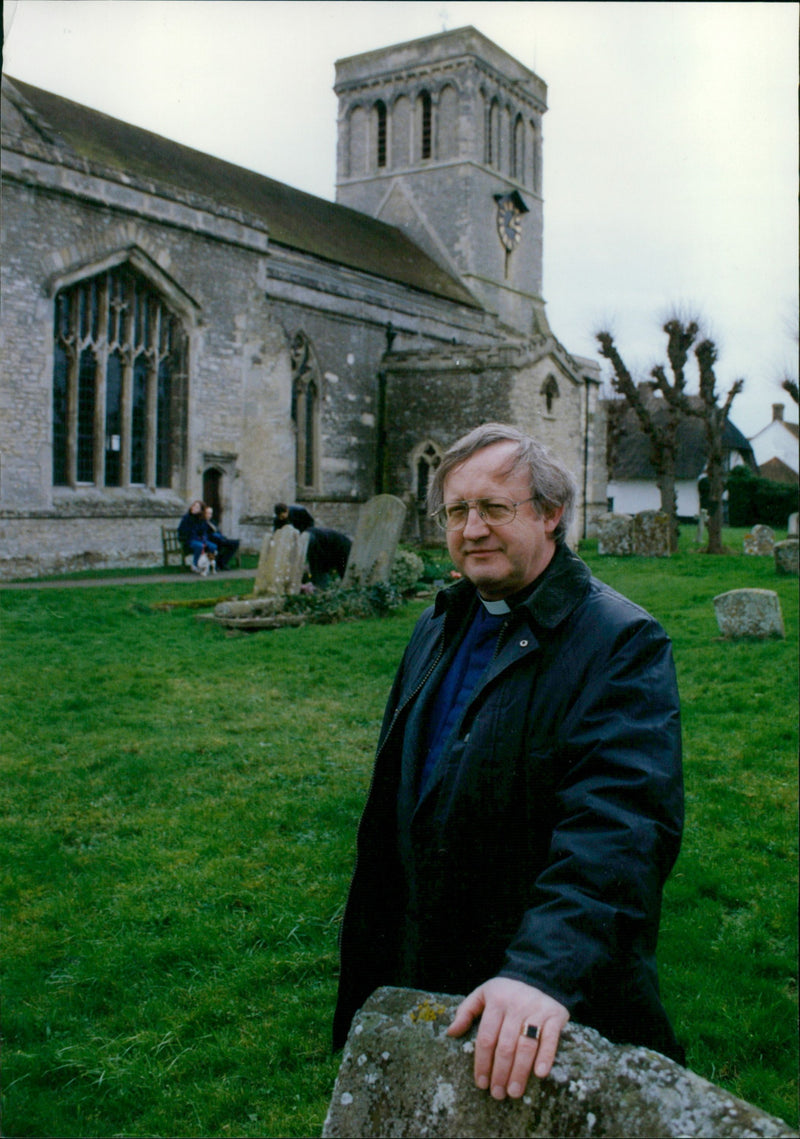 Rev. Chris Denham - Vintage Photograph