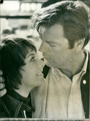 Natalie Wood and Robert Wagner co-star in the TV film "The Affair". - Vintage Photograph