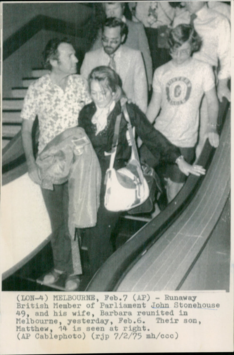 John Stonehouse - Vintage Photograph